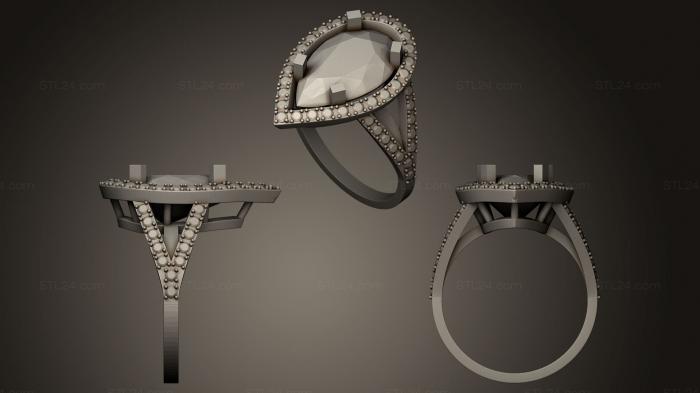 Jewelry rings (ring 45, JVLRP_0147) 3D models for cnc